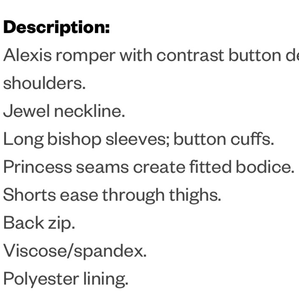 Alexis Kourtney red long sleeve romper - Picture 10 of 15
